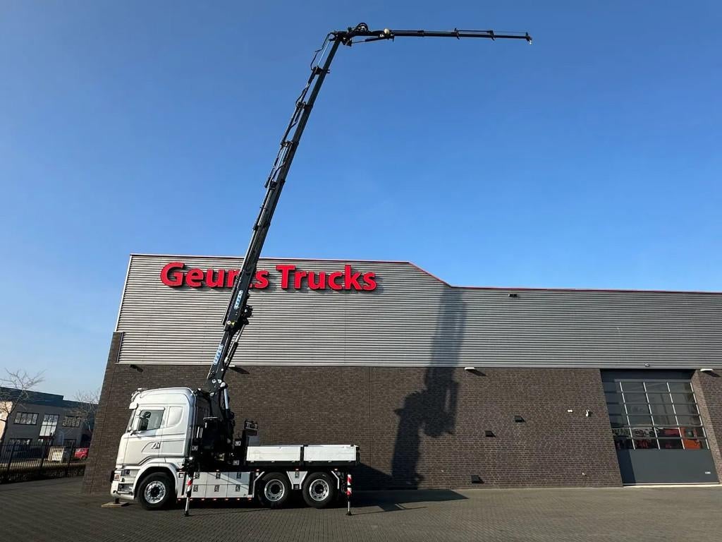Scania R580 V8 6X4 TREKKER/TRACTOR/SZM MET EFFER 315/6S + JI, Auto's, Automaat, Achterwielaandrijving, Euro 6, Scania