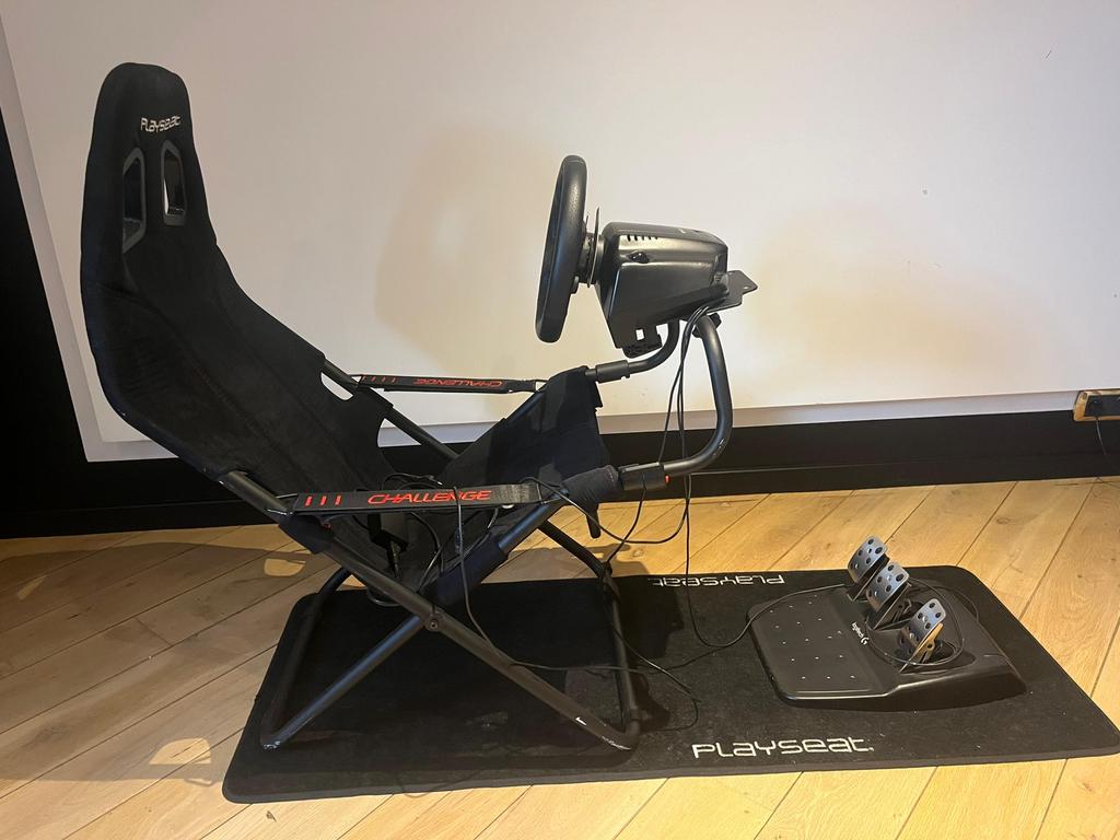 Playseat quasi neuf avec volant et pédales, Playseat, Enlèvement, Comme neuf