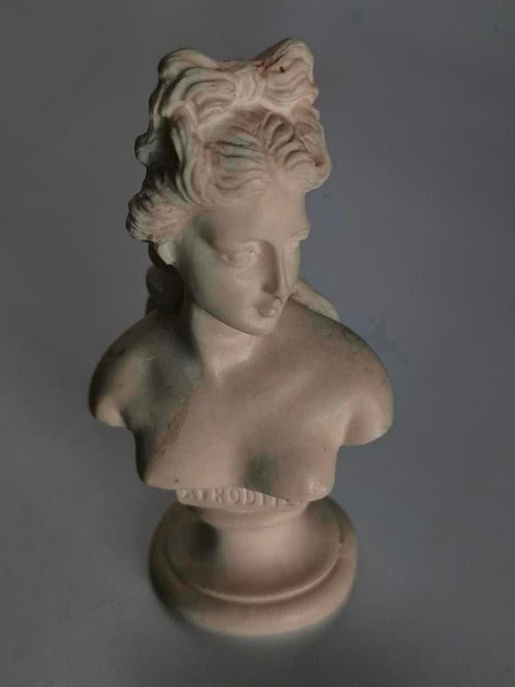 Kleine buste, Afrodite, Antiquités & Art, Art | Sculptures & Bois, Enlèvement ou Envoi