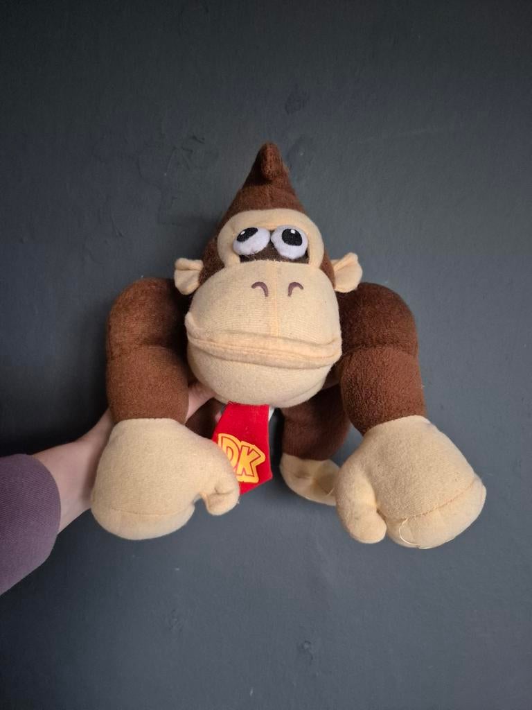 Donkey kong knuffel goede staat, Kinderen en Baby's, Speelgoed | Knuffels en Pluche, Ophalen of Verzenden