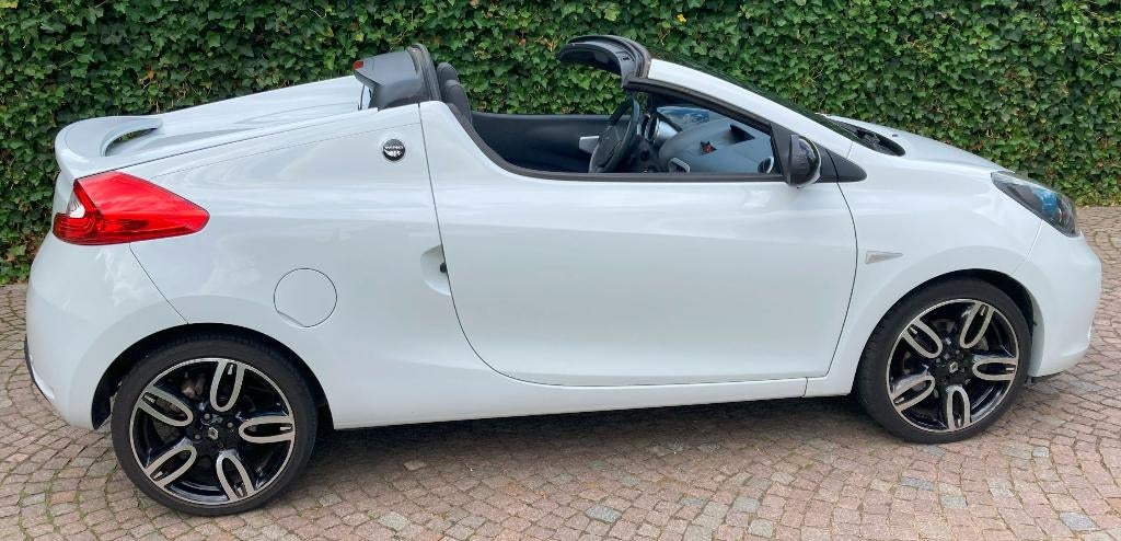 RENAULT WIND ( cabrio ) te koop met slechts 41 000 km !, Auto's, Renault, Voorwielaandrijving, Zwart, 4 cilinders, Leder en Stof