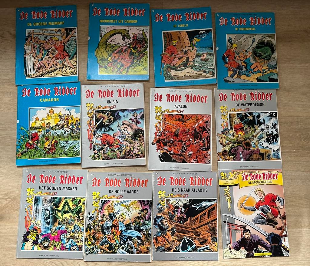 Strips De rode ridder, Ophalen, Zo goed als nieuw