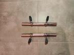 halterstangen 28mm te koop in Nijlen, Sports & Fitness, Équipement de fitness, Enlèvement, Comme neuf, Jambes, Barre d'haltères