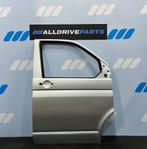 VW Transporter T5 Voorportier rechts LA7W Grijs 7E0831056F, -, Utilisé, Droite, Porte