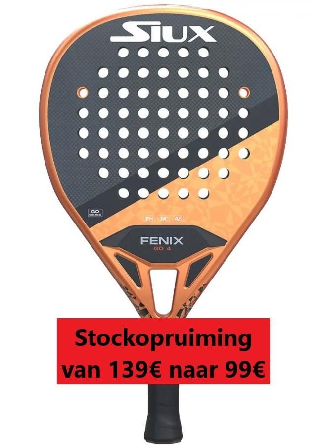 Nieuwe Siux Fenix Go 4 padel racket, Ophalen of Verzenden, Nieuw, Padelracket