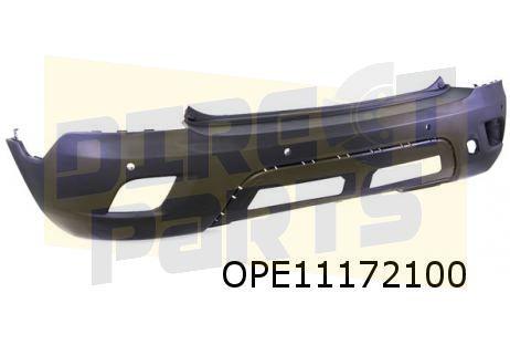 Opel Mokka (8/12-9/16) achterbumper (bij PDC) (zwart) Origin, -, -, Opel, Nieuw