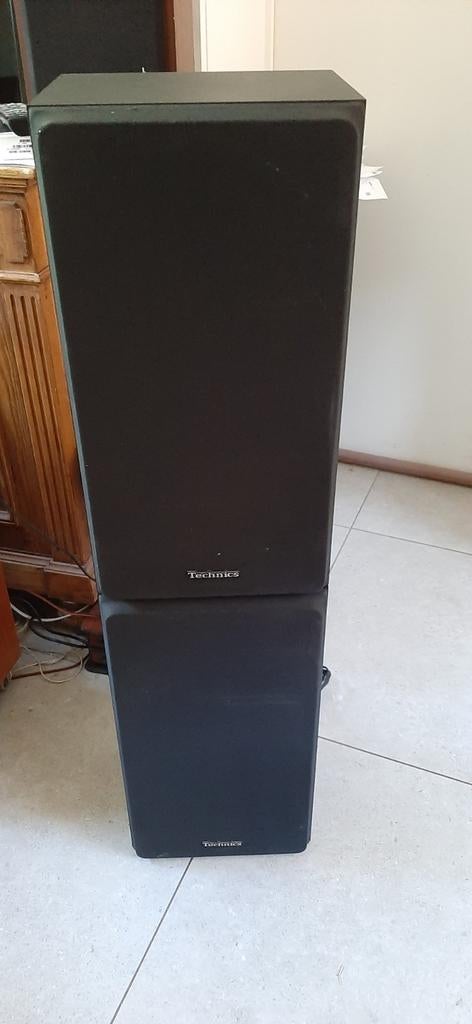 Boîtiers Technics 100 W, TV, Hi-fi & Vidéo, Enceintes, Enlèvement ou Envoi