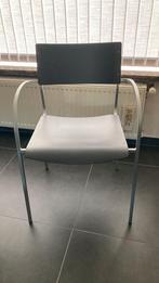 6 stoelen, Huis en Inrichting, Stoelen, Ophalen, Gebruikt, Metaal, Grijs