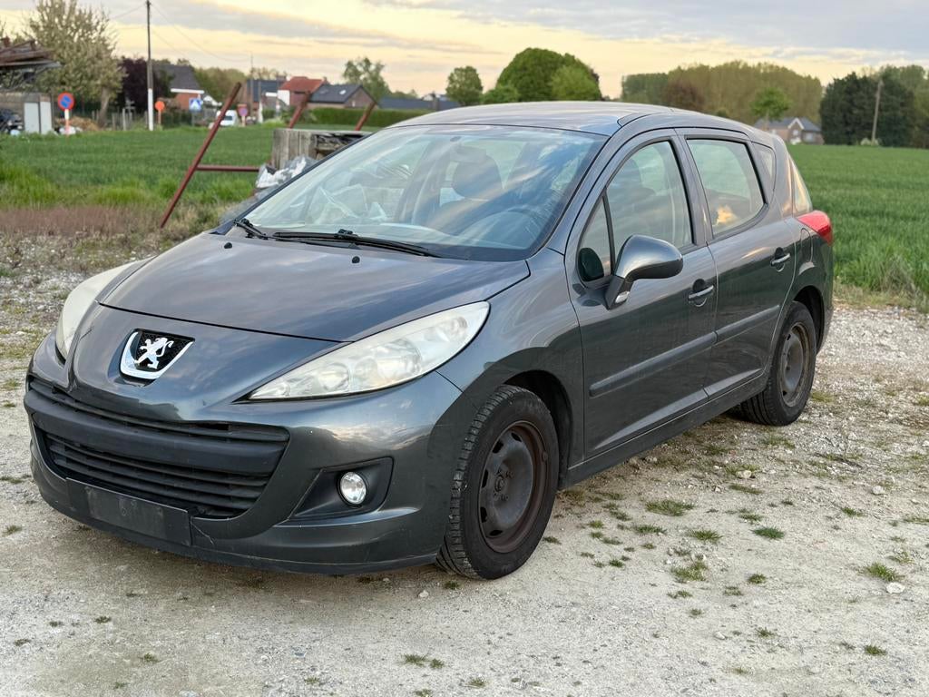 A vendre PEUGEOT 207 diesel panorama, Autos, Achat, Boîte manuelle, Noir, 5 portes