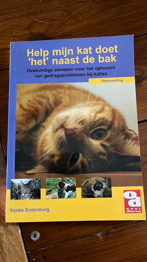 N. Endenburg - Help, mijn kat doet 'het' naast de bak!, Livres, Animaux & Animaux domestiques, Enlèvement ou Envoi, Chats, N. Endenburg