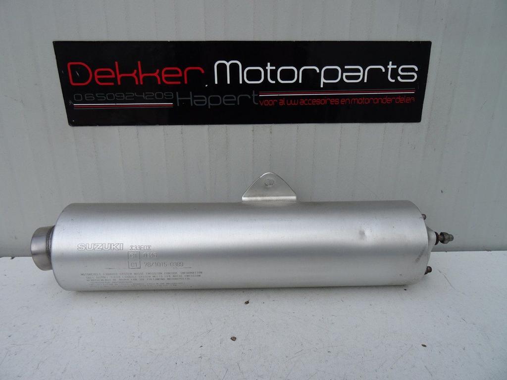 Originele Demper / Uitlaat Suzuki GSXR750 GSXR600 Srad 1996, Motos, Pièces | Suzuki, Utilisé, Enlèvement ou Envoi