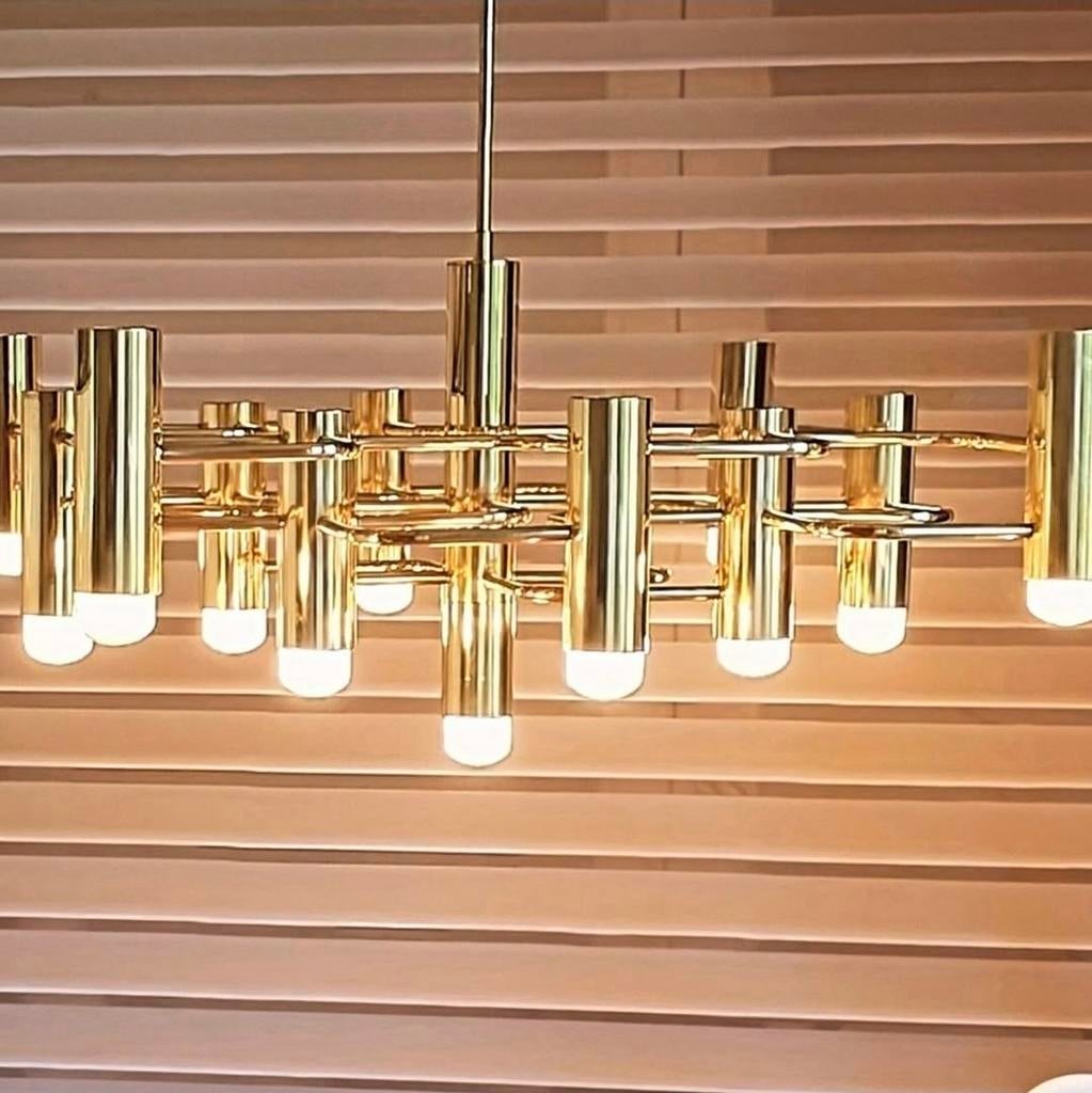 Sciolari XXXL Vintage pour Boulanger avec 13 points lumineux, Enlèvement, Métal