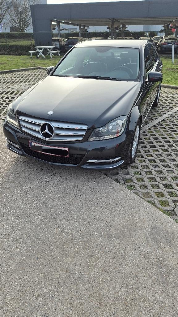 Mercedes c200 CDI Avantgarde, Auto's, Achterwielaandrijving, 1800 kg, Zwart, 4 cilinders