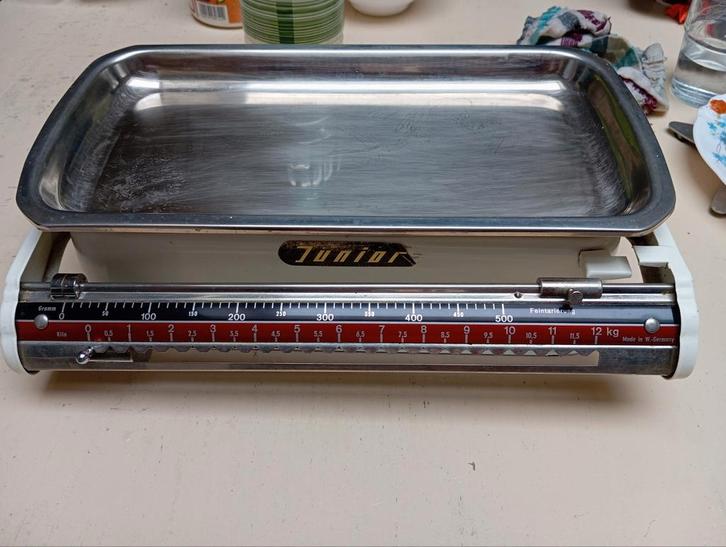 Balance vintage Junior – Made in W. Germany – 12 kg – Authen, Electroménager, Balances, Enlèvement