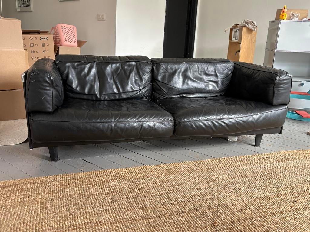 Poltrona Frau “twice” leren design zetel, Ophalen, Gebruikt, Rechte bank