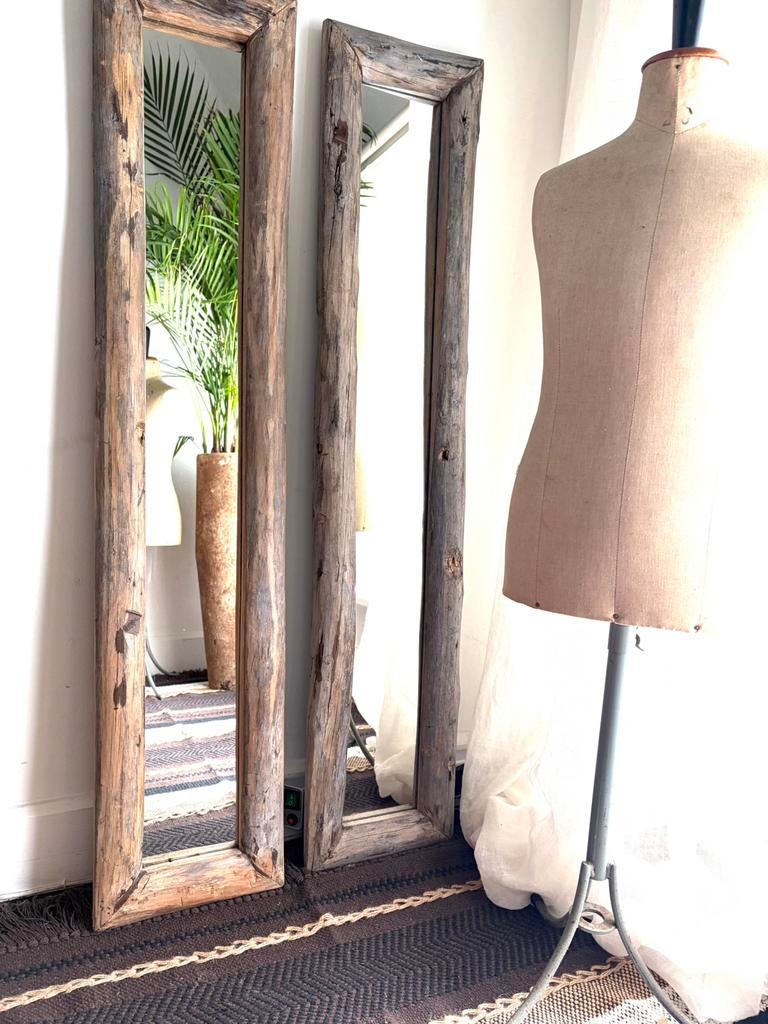 2 magnifiques miroirs H 120 B 25, Enlèvement, Comme neuf