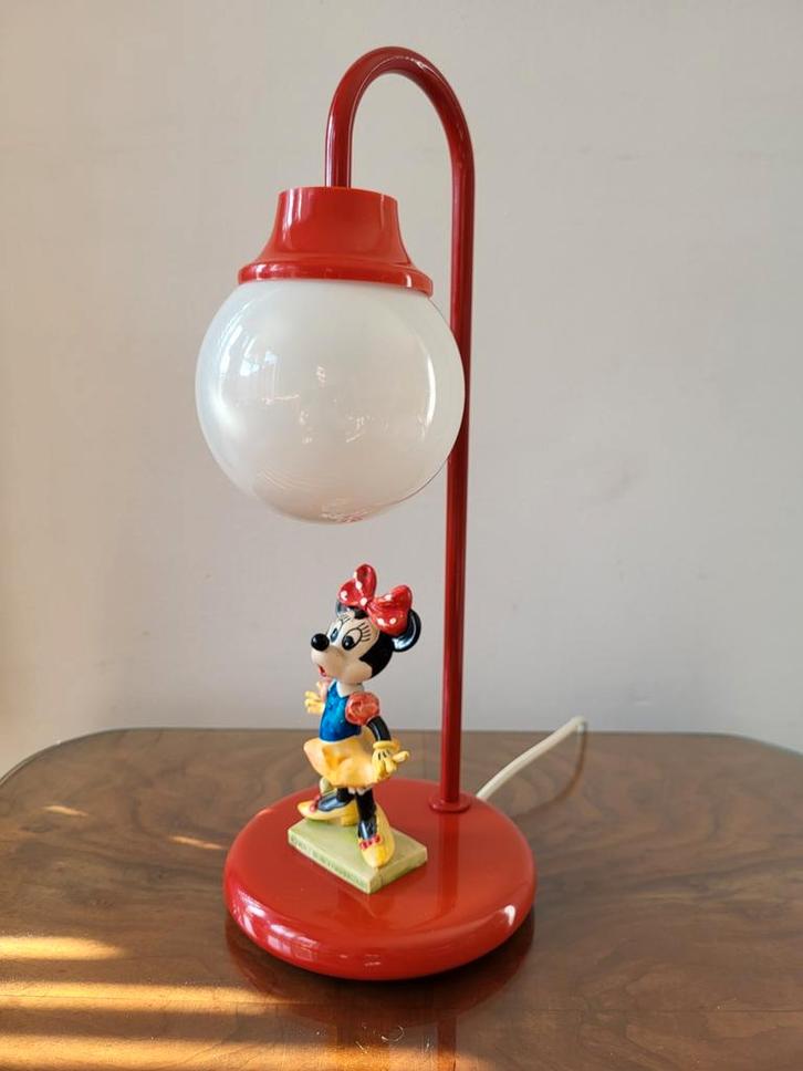 Lampe Minnie Mouse rare, Collections, Disney, Enlèvement ou Envoi