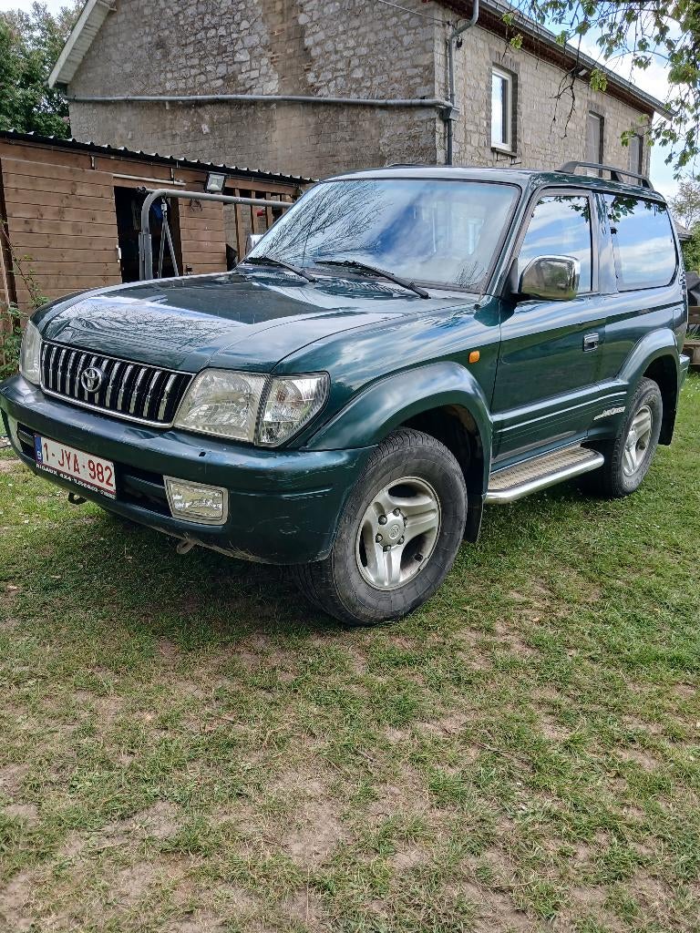 Toyota Landcruiser, Automaat, Airbags, Beige, Leder
