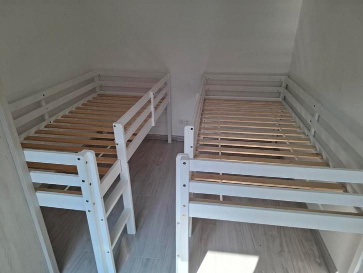 Deux lits mezzanine pour enfants - 200x90cm, Maison & Meubles, Chambre à coucher | Lits superposés & Lits mezzanines, 90 cm, 200 cm