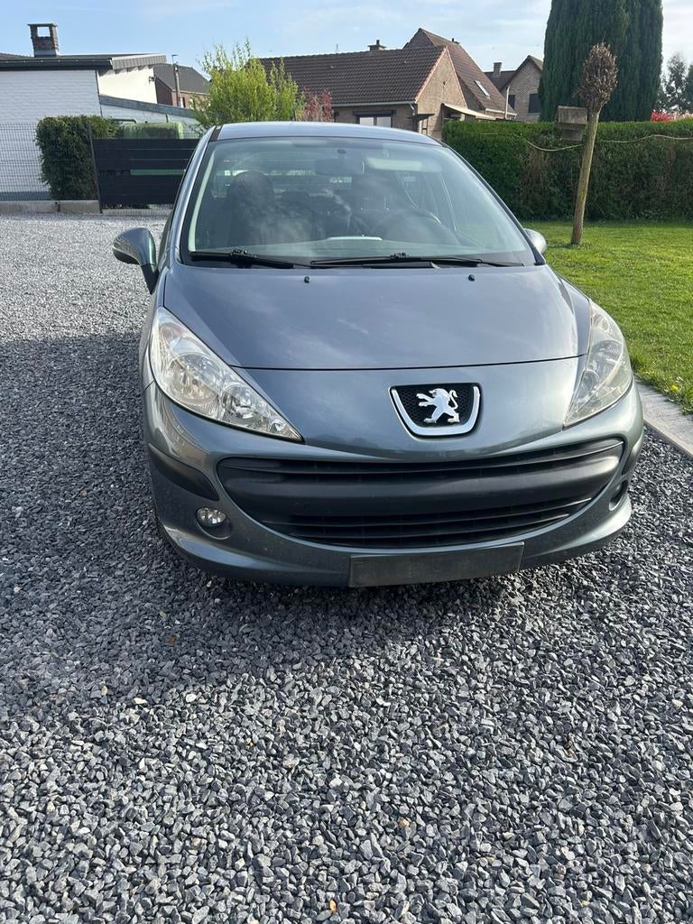 Peugeot 207 1.4HDI, Argent ou Gris, Boîte manuelle, Noir, 5 portes