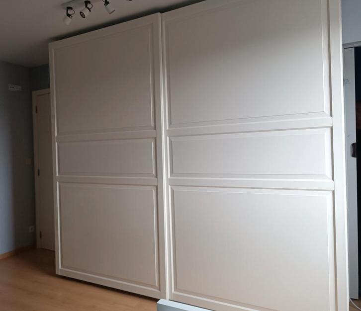 Ikea kast pax met schuifdeuren, Maison & Meubles, Armoires | Penderies & Garde-robes, Comme neuf, 200 cm ou plus, 200 cm ou plus