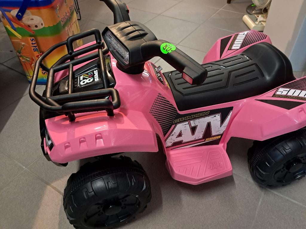 quad voor kindjes, Ophalen