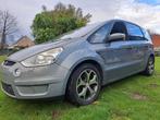 FORD S MAX DIESEL 2008 FULL OPTION!, Auto's, Voorwielaandrijving, Monovolume, Zwart, 4 cilinders