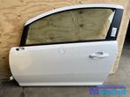 OPEL CORSA D Wit Z474 Links deur portier 3 deurs 2005-2014, Auto-onderdelen, Gebruikt, Deur, Opel Automobile GmbH, Kontakt@opel-infoservice.de