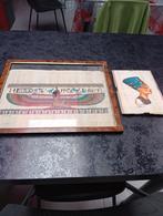 Cadre papyrus égyptien, Enlèvement ou Envoi