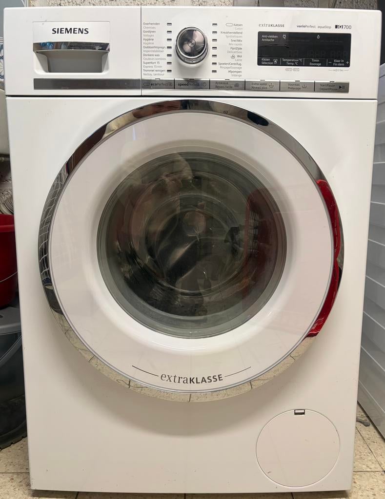 Gratis wasmachine Siemens, Ophalen, Gebruikt, 8 tot 10 kg, 1600 toeren of meer