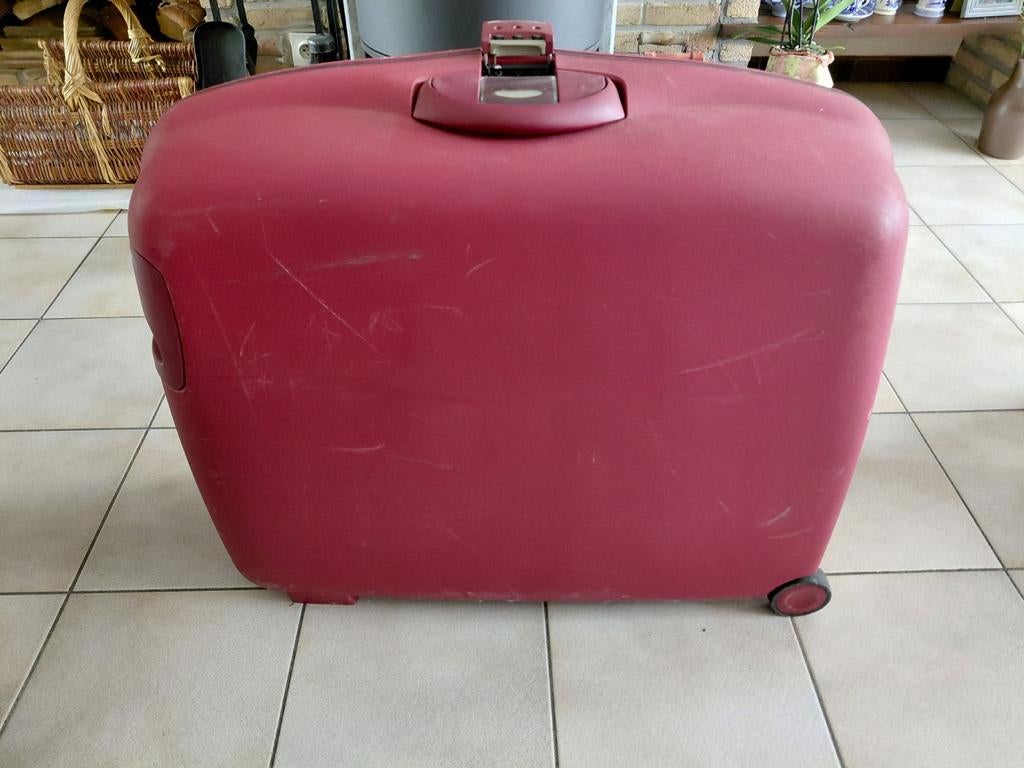 Étui de voyage Samsonite, 70 cm ou plus, Plastique dur, Enlèvement, Utilisé