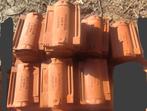 Belgische stormtegels Pottelberg Sterreberg 58 stuks, Ophalen, Gebruikt, Overige materialen, 20 tot 50 mm
