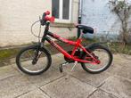 Vélo enfant 16 pouces (3ans-7ans) Diablo rouge en bon état, Vélos & Vélomoteurs, Enlèvement, Utilisé, 16 à 20 pouces, Diablo