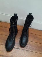 Bottines en cuir, Kleding | Dames, Schoenen, Zwart, Lage of Enkellaarzen, Ophalen of Verzenden, Zo goed als nieuw