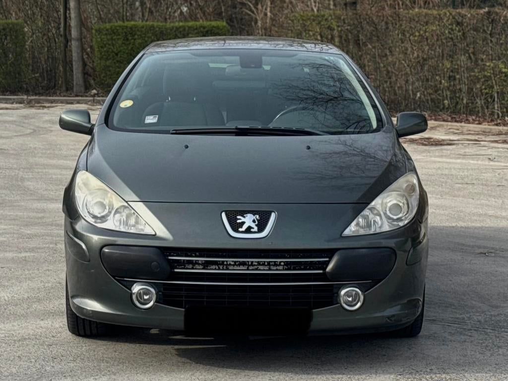 Peugeot 307cc cabriolet 2.0 diesel, Stof, Zwart, Parkeersensor, Cabriolet