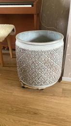 Magnifique cache-pot, 40 cm ou plus, 40 à 70 cm, Rond, Pierre