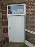 Pvc Buitendeur, Kunststof, Gebruikt, 215 cm of meer, Buitendeur