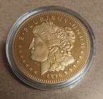 MEDAILLE MUNTEN / 40MM / PLATED GOLD / 7€/STUK, Ophalen