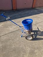 Meststof strooier, Ophalen