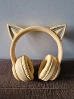 Imoshion hoofdtelefoon met kattenoortjes en led lichtjes, Overige merken, Nieuw, Draadloos, Op oor (supra aural)