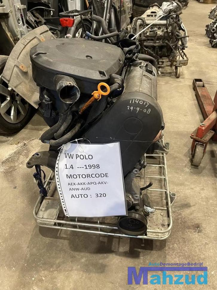 VW POLO 1.4 AEX AKK APQ AKV ANW AUD Motorblok motor engine, Auto-onderdelen, Motor en Toebehoren, Volkswagen, Gebruikt