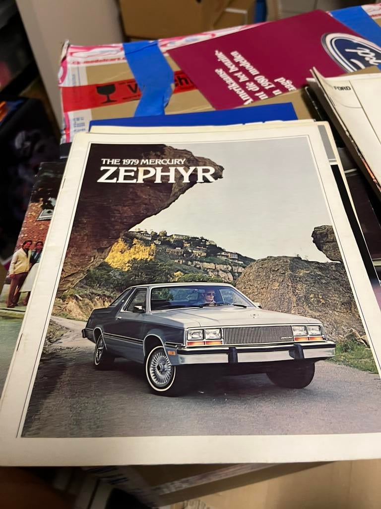 Usa folders, Livres, Autos | Brochures & Magazines, Enlèvement, Comme neuf, Ford