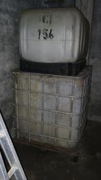 Regenvaten 1000 liter, en 500 liter, Ophalen