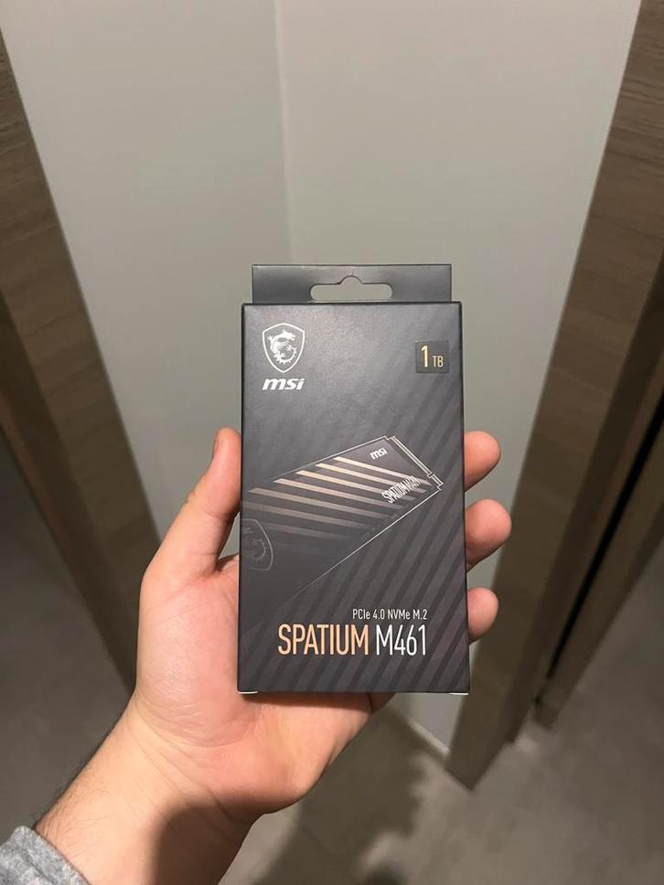 ssd msi Spatium M461 1 To NVMe M.2 - Neuf & Scellé (Gen4), Informatique & Logiciels, Disques durs, Neuf, Desktop, Interne, Autres connexions