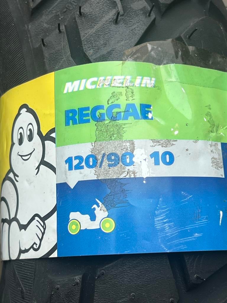 Michelin reggae 120/90/10, Fietsen en Brommers, Brommeronderdelen | Algemeen, Ophalen of Verzenden, Nieuw, Overige typen