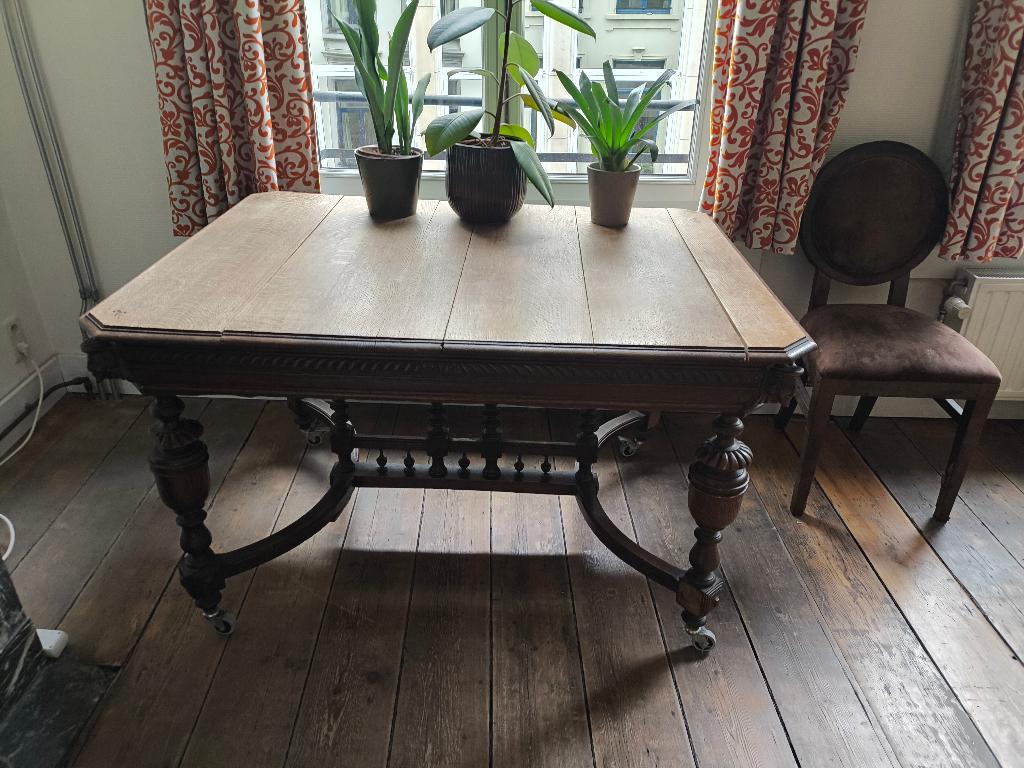 Eiken tafel, Ophalen, Gebruikt, Eikenhout