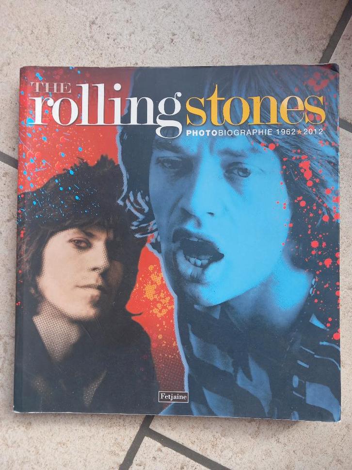 The Rolling Stones - photobiographie 1962-2012, Livres, Musique, Utilisé, Artiste, Enlèvement ou Envoi