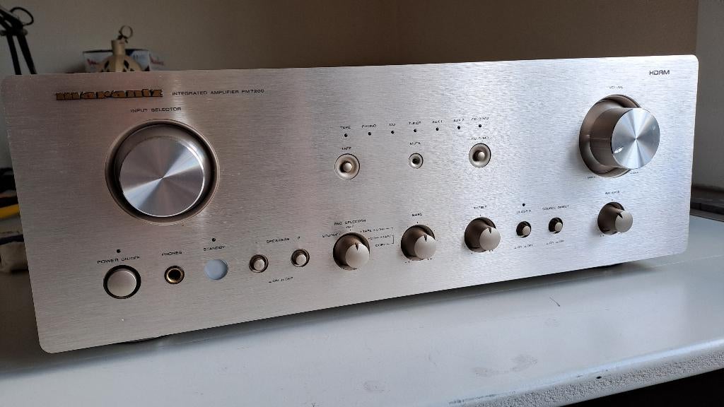 Amplificateur Marantz PM7200, TV, Hi-fi & Vidéo, Amplificateurs & Ampli-syntoniseurs, Marantz, 60 à 120 watts, Comme neuf, Enlèvement