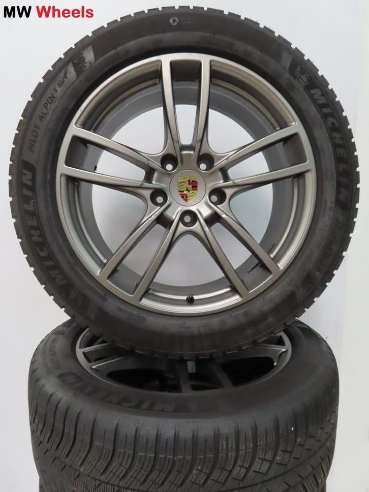 Porsche 20 inch Origineel Cayenne E3 9Y velgen winterbanden, Auto-onderdelen, Banden en Velgen, Banden en Velgen, Winterbanden