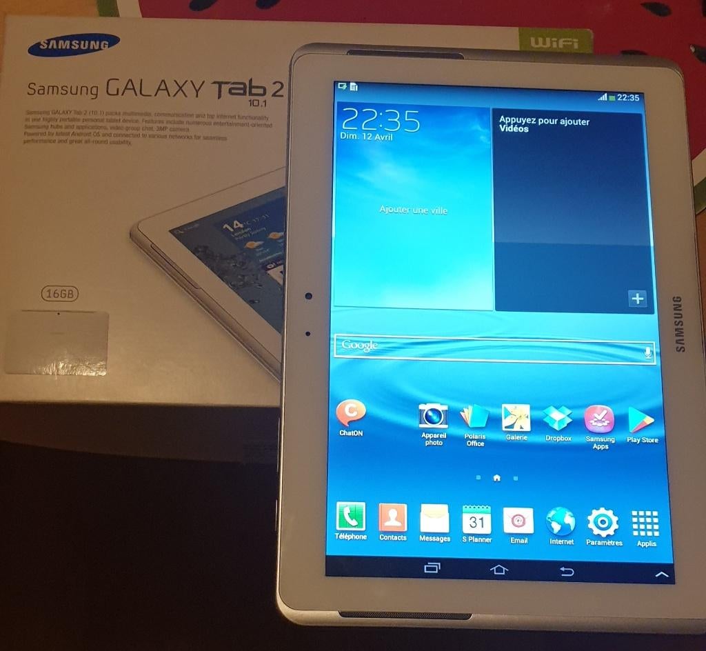 Samsung 10.1 Galaxy Tab 2, Ophalen, Zo goed als nieuw